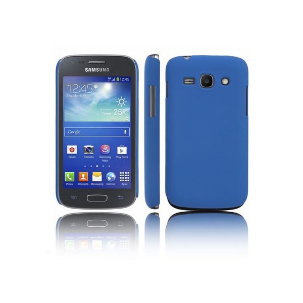 CUSTODIA BACK RIGIDA per SAMSUNG S7270 GALAXY ACE 3, S7272, S7275 COLORE BLU