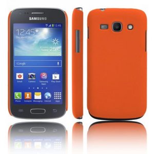 CUSTODIA BACK RIGIDA per SAMSUNG S7270 GALAXY ACE 3, S7272, S7275 COLORE ARANCIONE