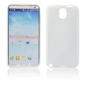 CUSTODIA GEL TPU SILICONE DOUBLE per SAMSUNG GALAXY NOTE 3, N9000, N9002, N9005 COLORE BIANCO