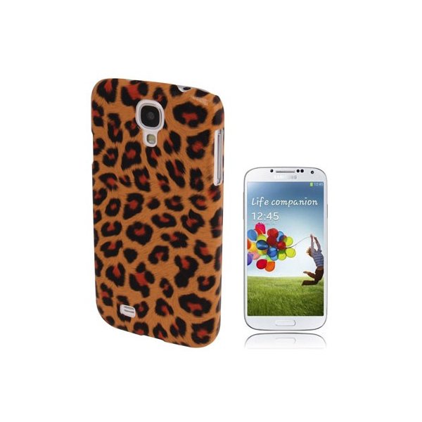 CUSTODIA BACK RIGIDA per SAMSUNG I9500 GALAXY S4, I9505, I9502 FANTASIA LEOPARDATO