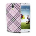 CUSTODIA BACK RIGIDA per SAMSUNG I9500 GALAXY S4, I9505, I9502 FANTASIA SCOZZESE COLORE VIOLA