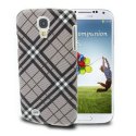 CUSTODIA BACK RIGIDA per SAMSUNG I9500 GALAXY S4, I9505, I9502 FANTASIA SCOZZESE COLORE MARRONE SCURO