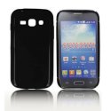 CUSTODIA GEL TPU SILICONE LUCIDA per SAMSUNG S7270 GALAXY ACE 3, S7272, S7275 COLORE NERO