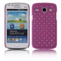 CUSTODIA BACK RIGIDA CON BRILLANTINI per SAMSUNG I8260 GALAXY CORE, I8262 COLORE VIOLA