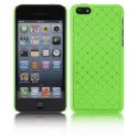 CUSTODIA BACK RIGIDA CON BRILLANTINI per APPLE IPHONE 5c COLORE VERDE