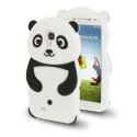 CUSTODIA GEL TPU SILICONE per SAMSUNG I9500 GALAXY S4, I9505, I9502 FANTASIA PANDA