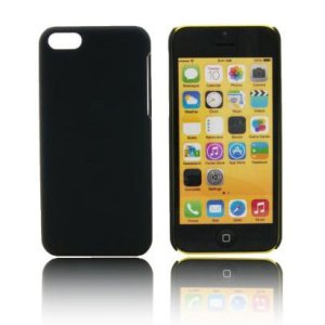 CUSTODIA BACK RIGIDA per APPLE IPHONE 5c COLORE NERO