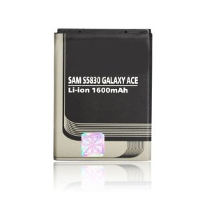 BATTERIA SAMSUNG S5830 GALAXY ACE, S5660 GALAXY GIO 1600 mAh LI-ION SEGUE COMPATIBILITA'..