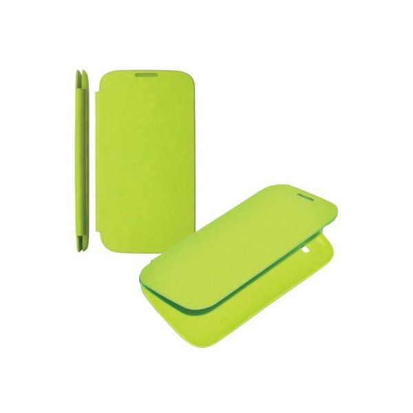 CUSTODIA ORIZZONTALE FLIP COVER per APPLE IPHONE 4, 4S COLORE VERDE