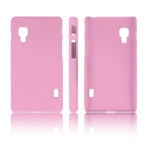 CUSTODIA BACK RIGIDA per LG OPTIMUS L5 II, E460 COLORE ROSA