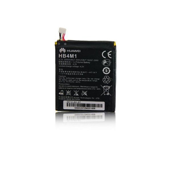 BATTERIA ORIGINALE HUAWEI HB4M1 per U9200 ASCEND P1, S8600 SPARK 2000 mAh LI-ION BULK