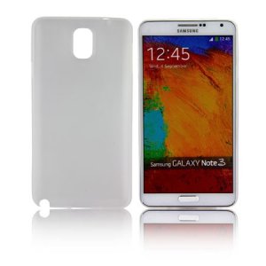 CUSTODIA BACK RIGIDA SLIM DA 0,35mm per SAMSUNG GALAXY NOTE 3, N9000, N9002, N9005 COLORE BIANCO