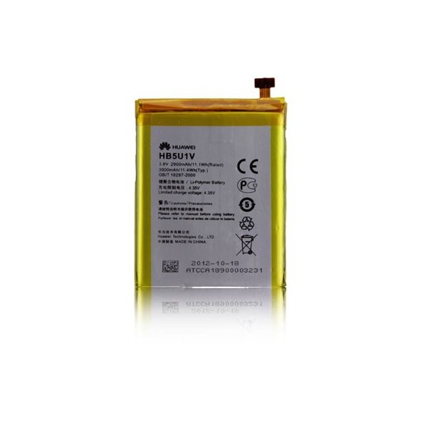 BATTERIA ORIGINALE HUAWEI HB5U1V per ASCEND D2, D2-2010, G716-L070 2900 mAh LI-ION BULK