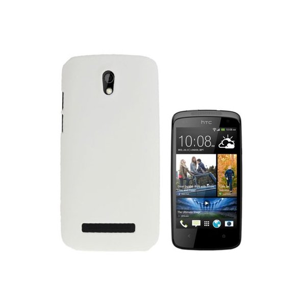 CUSTODIA BACK RIGIDA per HTC DESIRE 500 COLORE BIANCO