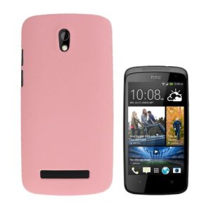 CUSTODIA BACK RIGIDA per HTC DESIRE 500 COLORE ROSA