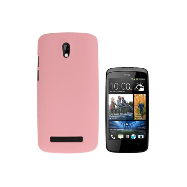 CUSTODIA BACK RIGIDA per HTC DESIRE 500 COLORE ROSA