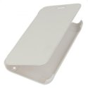 CUSTODIA FLIP COVER ORIZZONTALE per HUAWEI ASCEND Y320 COLORE BIANCO