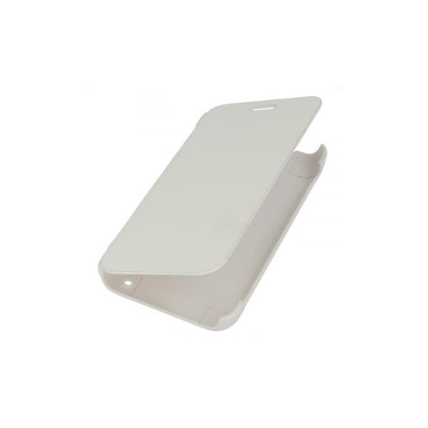 CUSTODIA FLIP COVER ORIZZONTALE per HUAWEI ASCEND Y320 COLORE BIANCO