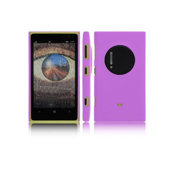 CUSTODIA BACK RIGIDA per NOKIA LUMIA 1020, EOS, 909, RM-875, RM-877, RM-876 COLORE VIOLA