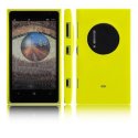 CUSTODIA BACK RIGIDA per NOKIA LUMIA 1020, EOS, 909, RM-875, RM-877, RM-876 COLORE GIALLO