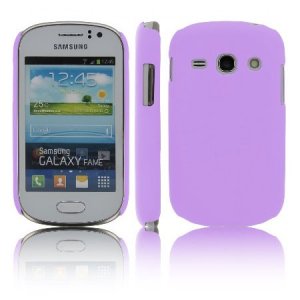 CUSTODIA BACK RIGIDA per SAMSUNG S6810 GALAXY FAME, S6812 GALAXY FAME DUOS COLORE VIOLA