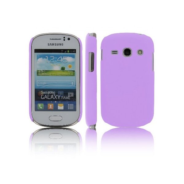 CUSTODIA BACK RIGIDA per SAMSUNG S6810 GALAXY FAME, S6812 GALAXY FAME DUOS COLORE VIOLA