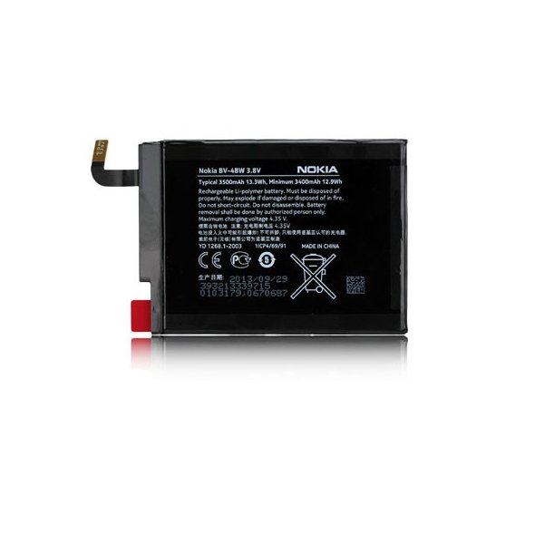 BATTERIA ORIGINALE NOKIA BV-4BW per LUMIA 1520 - 3500 mAh LI-ION BULK