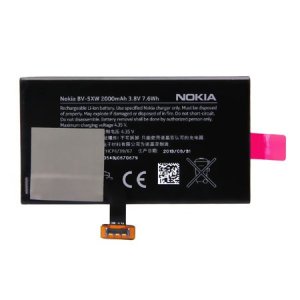 BATTERIA ORIGINALE NOKIA BV-5XW per LUMIA 1020, EOS, 909, RM-875, RM-877, RM-876 2000 mAh LI-ION BULK