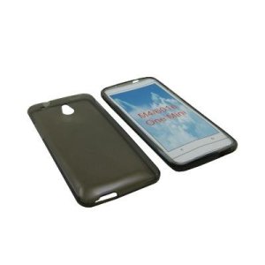 CUSTODIA GEL TPU SILICONE per HTC ONE MINI, M4 COLORE NERO