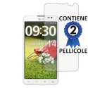 PELLICOLA PROTEGGI DISPLAY per LG G PRO LITE DUAL D686 CONFEZIONE 2 PEZZI