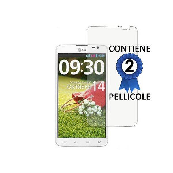 PELLICOLA PROTEGGI DISPLAY per LG G PRO LITE DUAL D686 CONFEZIONE 2 PEZZI