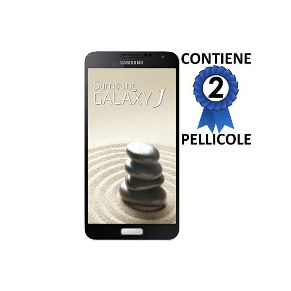 PELLICOLA PROTEGGI DISPLAY SAMSUNG GALAXY J, N075T CONFEZIONE 2 PEZZI