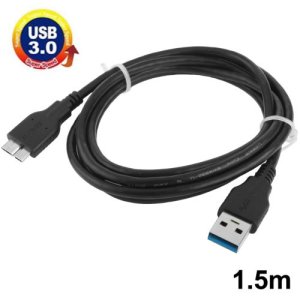 CAVO MICRO USB 3.0 - LUNGHEZZA 1,5 MT COLORE NERO