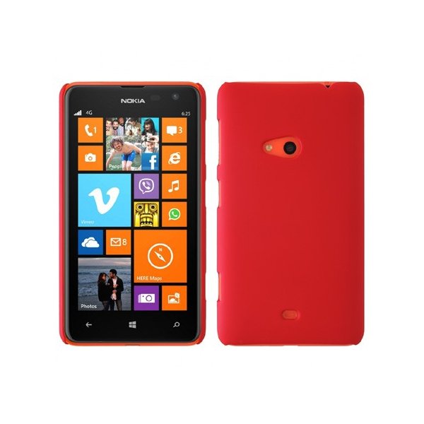 CUSTODIA BACK RIGIDA per NOKIA LUMIA 625 COLORE ROSSO