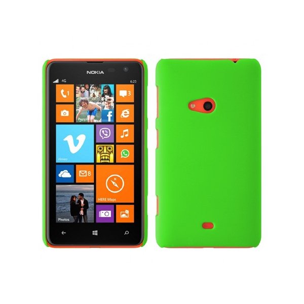 CUSTODIA BACK RIGIDA per NOKIA LUMIA 625 COLORE VERDE