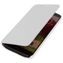 CUSTODIA FLIP ORIZZONTALE per LG OPTIMUS G2, D802, D802TA, D803 COLORE BIANCO