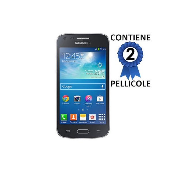 PELLICOLA PROTEGGI DISPLAY SAMSUNG G3500 GALAXY CORE PLUS, G3502 GALAXY TREND 3 CONFEZIONE 2 PEZZI