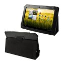 CUSTODIA BOOK PELLE per ACER ICONIA TAB A200, 10.1" POLLICI CON STAND COLORE NERO