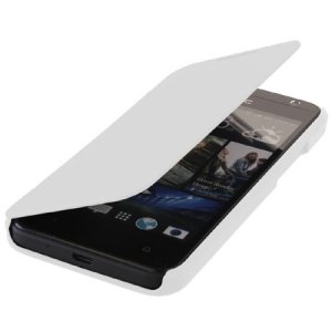 CUSTODIA FLIP ORIZZONTALE per HTC DESIRE 300 COLORE BIANCO