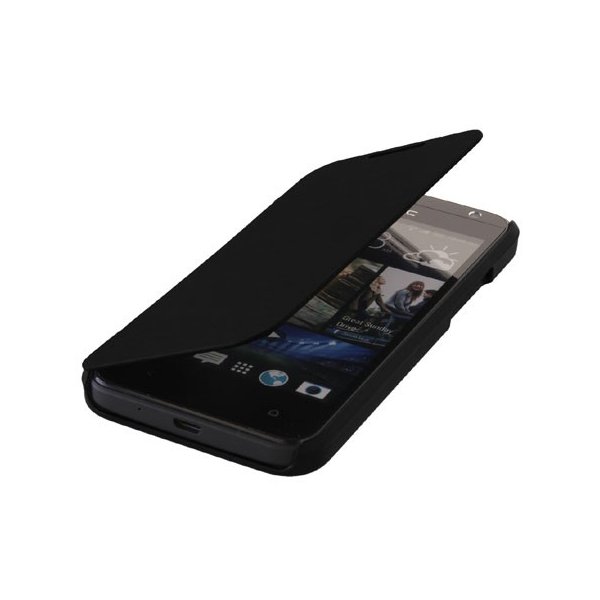 CUSTODIA FLIP ORIZZONTALE per HTC DESIRE 300 COLORE NERO