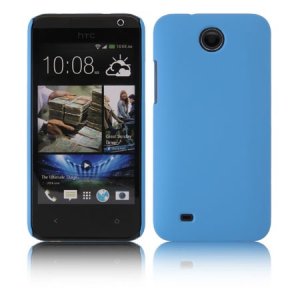 CUSTODIA BACK RIGIDA per HTC DESIRE 300 COLORE BLU