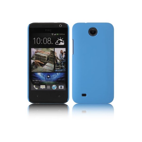 CUSTODIA BACK RIGIDA per HTC DESIRE 300 COLORE BLU