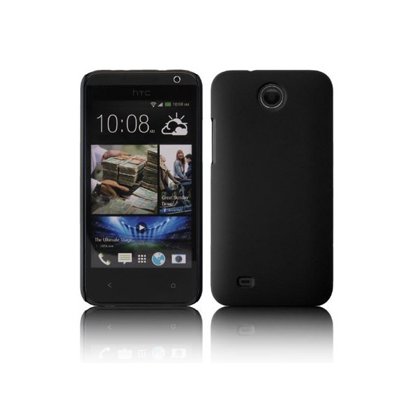 CUSTODIA BACK RIGIDA per HTC DESIRE 300 COLORE NERO