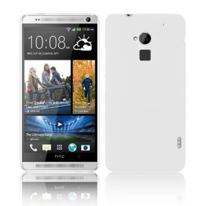 CUSTODIA BACK RIGIDA per HTC ONE MAX COLORE BIANCO