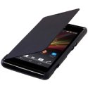 CUSTODIA FLIP ORIZZONTALE per SONY XPERIA M, C1904, C1905, C2004, C2005 COLORE BLU