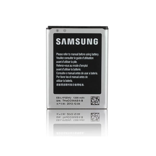 BATTERIA ORIGINALE SAMSUNG per S6810 GALAXY FAME, S6810P GALAXY FAME NFC 1300 mAh LI-ION CON TECNOLOGIA NFC EB-L1P3DVUC BULK