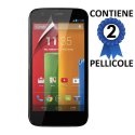 PELLICOLA PROTEGGI DISPLAY per MOTOROLA MOTO G, X1032 CONFEZIONE 2 PEZZI