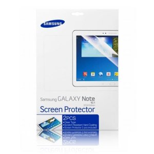 PELLICOLA PROTEGGI DISPLAY ORIGINALE SAMSUNG per GALAXY NOTE 10.1 (2014 EDITION), SM-P600 CONFEZIONE 2 PZ ET-FP600CTEGWW