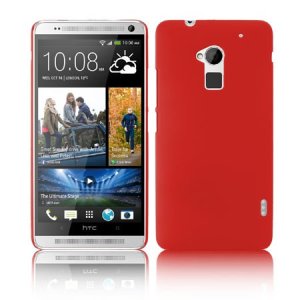 CUSTODIA BACK RIGIDA per HTC ONE MAX COLORE ROSSO