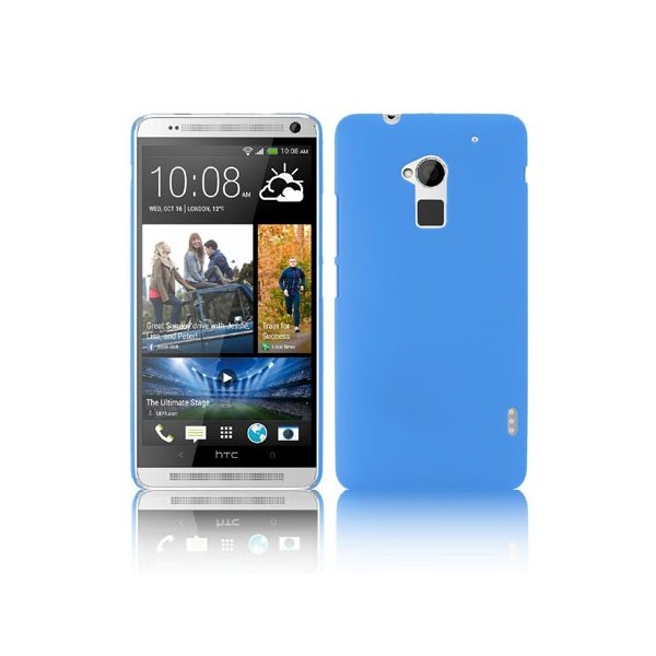 CUSTODIA BACK RIGIDA per HTC ONE MAX COLORE BLU